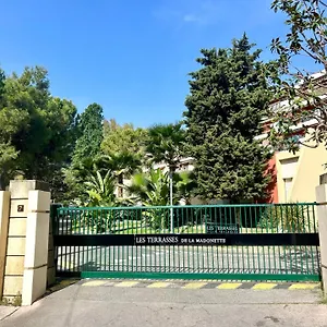  Appartement Luxe - 3 Pièces Avec Vue Mer, Piscine Et Tennis
